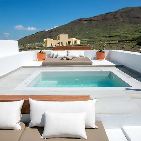 Wonderful Santorini House Mezzo Honeymoon Private Pool Sea Views Villa *