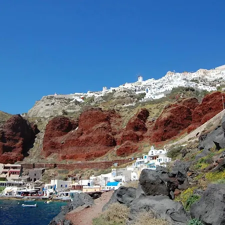 Mezzo: Santorini Honeymoon Retreat With Private Pool And Sea Views Villa *