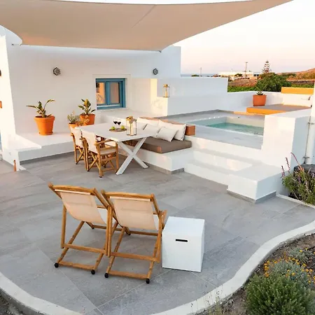 Wonderful Santorini House Mezzo Honeymoon Private Pool Sea Views